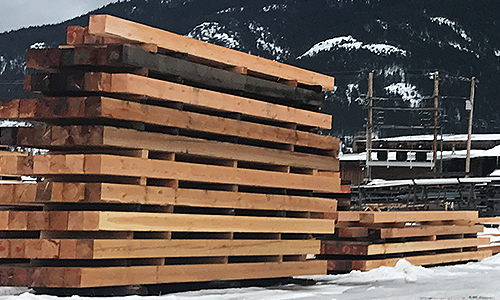 Montana Rough Cut Lumber and Timber Beams